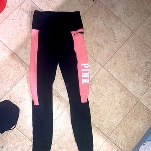 PINK xs leggings bearly worn
